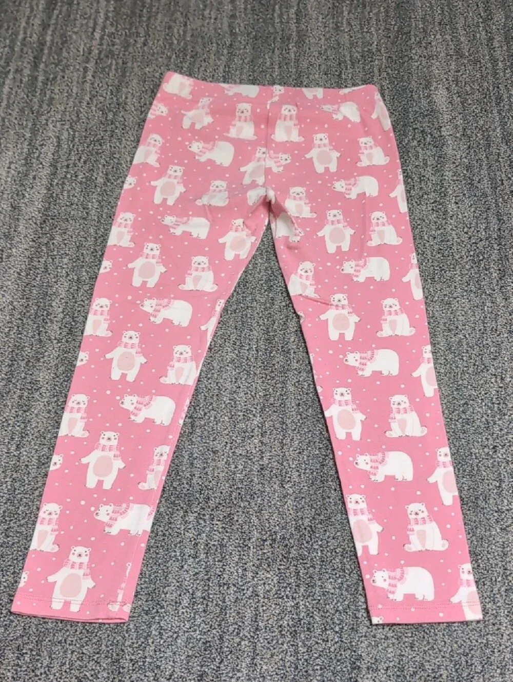NWT Sz 7 Gymboree Dress Pink Polar Bear Dress with Matching Leggings + Cat